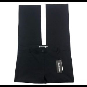 Betabrand Dress Yoga Pants 2XL Straight Leg Black